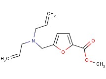 methyl 5-[(diallylamino)methyl]-2-furoate hydrochloride
