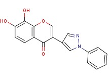 7,8-dihydroxy-3-(1-phenyl-1H-pyrazol-4-yl)-4H-chromen-4-one