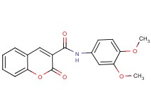 N-(3,4-dimethoxyphenyl)-2-oxo-2H-chromene-3-carboxamide