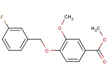 methyl 4-[(3-fluorobenzyl)oxy]-3-methoxybenzoate