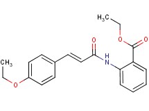 ethyl 2-{[3-(4-ethoxyphenyl)acryloyl]amino}benzoate