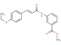 methyl 3-{[3-(4-ethoxyphenyl)acryloyl]amino}benzoate
