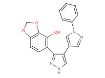 5-(1'-phenyl-1H,1'H-4,4'-bipyrazol-3-yl)-1,3-benzodioxol-4-ol