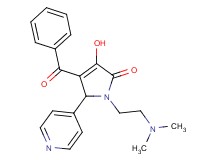 4-benzoyl-1-[2-(dimethylamino)ethyl]-3-hydroxy-5-(4-pyridinyl)-1,5-dihydro-2H-pyrrol-2-one