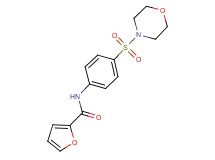 N-[4-(4-morpholinylsulfonyl)phenyl]-2-furamide
