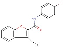 N-(4-bromophenyl)-3-methyl-1-benzofuran-2-carboxamide