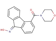 4-(4-morpholinylcarbonyl)-9H-fluoren-9-one oxime