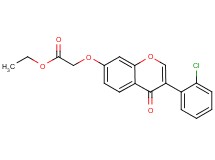 ethyl {[3-(2-chlorophenyl)-4-oxo-4H-chromen-7-yl]oxy}acetate