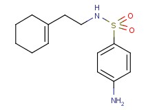 4-amino-N-[2-(1-cyclohexen-1-yl)ethyl]benzenesulfonamide