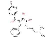 4-(4-bromobenzoyl)-1-[3-(dimethylamino)propyl]-3-hydroxy-5-(3-pyridinyl)-1,5-dihydro-2H-pyrrol-2-one