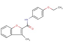 N-(4-ethoxyphenyl)-3-methyl-1-benzofuran-2-carboxamide