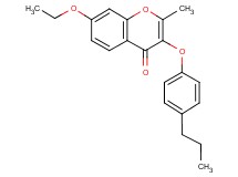 7-ethoxy-2-methyl-3-(4-propylphenoxy)-4H-chromen-4-one