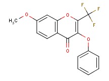 7-methoxy-3-phenoxy-2-(trifluoromethyl)-4H-chromen-4-one