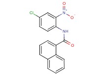 N-(4-chloro-2-nitrophenyl)-1-naphthamide