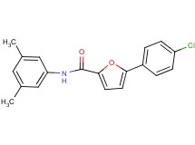 5-(4-chlorophenyl)-N-(3,5-dimethylphenyl)-2-furamide