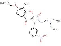 4-[4-(allyloxy)-3-methylbenzoyl]-1-[2-(diethylamino)ethyl]-3-hydroxy-5-(3-nitrophenyl)-1,5-dihydro-2H-pyrrol-2-one