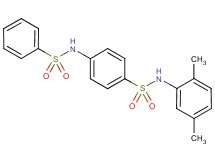 N-(2,5-dimethylphenyl)-4-[(phenylsulfonyl)amino]benzenesulfonamide