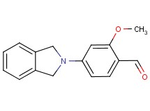 4-(1,3-dihydro-2H-isoindol-2-yl)-2-methoxybenzaldehyde