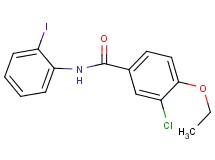 3-chloro-4-ethoxy-N-(2-iodophenyl)benzamide
