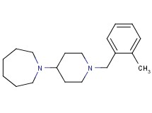1-[1-(2-methylbenzyl)-4-piperidinyl]azepane oxalate