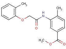 methyl 4-methyl-3-{[(2-methylphenoxy)acetyl]amino}benzoate