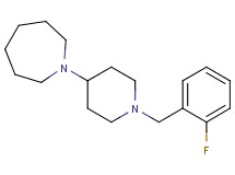 1-[1-(2-fluorobenzyl)-4-piperidinyl]azepane oxalate