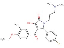 1-[3-(dimethylamino)propyl]-4-(4-ethoxy-3-methylbenzoyl)-5-(4-fluorophenyl)-3-hydroxy-1,5-dihydro-2H-pyrrol-2-one