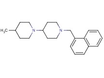 4-methyl-1'-(1-naphthylmethyl)-1,4'-bipiperidine oxalate