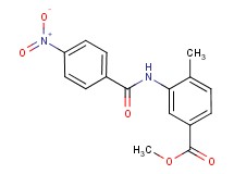 methyl 4-methyl-3-[(4-nitrobenzoyl)amino]benzoate