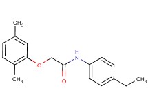 2-(2,5-dimethylphenoxy)-N-(4-ethylphenyl)acetamide