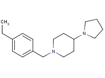 1-(4-ethylbenzyl)-4-(1-pyrrolidinyl)piperidine oxalate