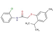 N-(2-chlorophenyl)-2-(2-isopropyl-5-methylphenoxy)acetamide