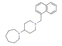 1-[1-(1-naphthylmethyl)-4-piperidinyl]azepane