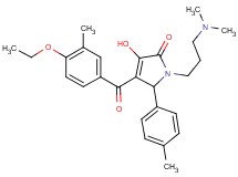 1-[3-(dimethylamino)propyl]-4-(4-ethoxy-3-methylbenzoyl)-3-hydroxy-5-(4-methylphenyl)-1,5-dihydro-2H-pyrrol-2-one