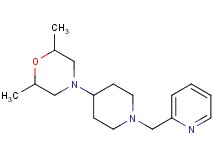 2,6-dimethyl-4-[1-(2-pyridinylmethyl)-4-piperidinyl]morpholine oxalate
