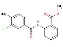 methyl 2-[(3-chloro-4-methylbenzoyl)amino]benzoate