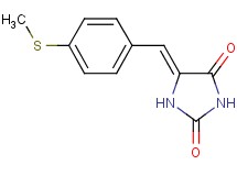 5-[4-(methylthio)benzylidene]-2,4-imidazolidinedione