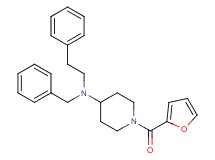 N-benzyl-1-(2-furoyl)-N-(2-phenylethyl)-4-piperidinamine oxalate