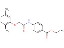 ethyl 4-{[(2,5-dimethylphenoxy)acetyl]amino}benzoate