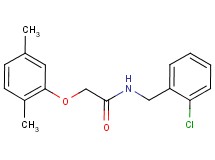N-(2-chlorobenzyl)-2-(2,5-dimethylphenoxy)acetamide