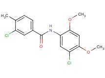 3-chloro-N-(5-chloro-2,4-dimethoxyphenyl)-4-methylbenzamide