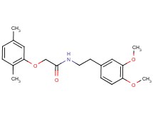 N-[2-(3,4-dimethoxyphenyl)ethyl]-2-(2,5-dimethylphenoxy)acetamide