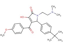 5-(4-tert-butylphenyl)-1-[2-(dimethylamino)ethyl]-3-hydroxy-4-(4-methoxybenzoyl)-1,5-dihydro-2H-pyrrol-2-one