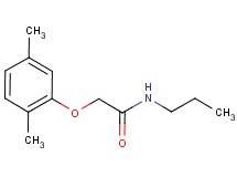2-(2,5-dimethylphenoxy)-N-propylacetamide
