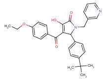 5-(4-tert-butylphenyl)-4-(4-ethoxybenzoyl)-3-hydroxy-1-(3-pyridinylmethyl)-1,5-dihydro-2H-pyrrol-2-one