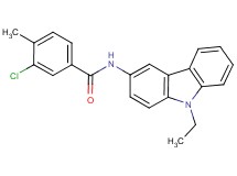 3-chloro-N-(9-ethyl-9H-carbazol-3-yl)-4-methylbenzamide