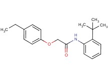 N-(2-tert-butylphenyl)-2-(4-ethylphenoxy)acetamide