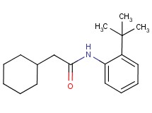 N-(2-tert-butylphenyl)-2-cyclohexylacetamide
