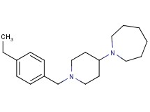 1-[1-(4-ethylbenzyl)-4-piperidinyl]azepane oxalate