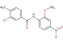 3-chloro-N-(2-methoxy-4-nitrophenyl)-4-methylbenzamide